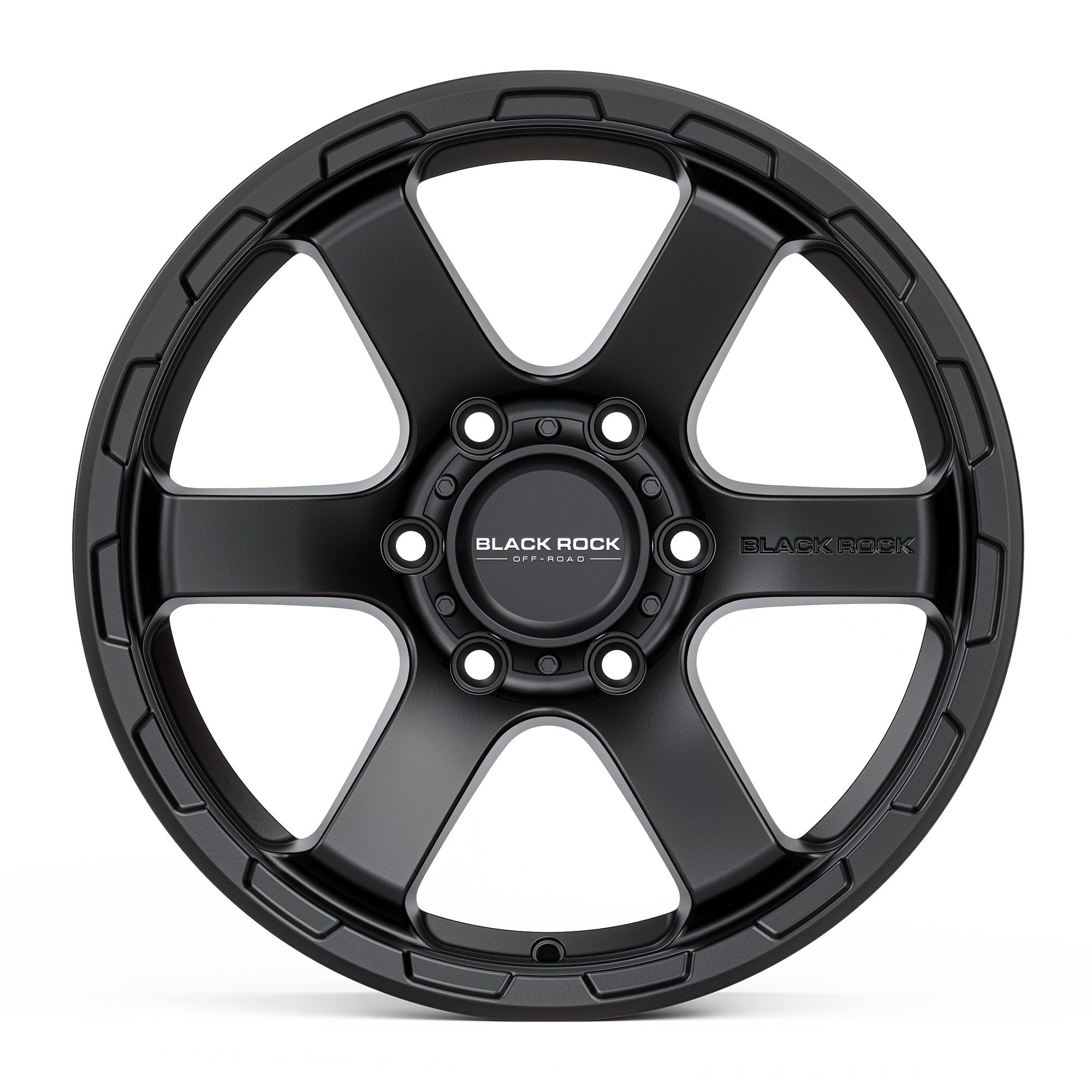 4X4-WHEELS-BLACK-ROCK-OFF-ROAD-GRIP-SATIN-BLACK-17-20-INCH-4X4-RIMS- 4X4 Rims Black Rock Grip Satin Black Off-Road Wheels