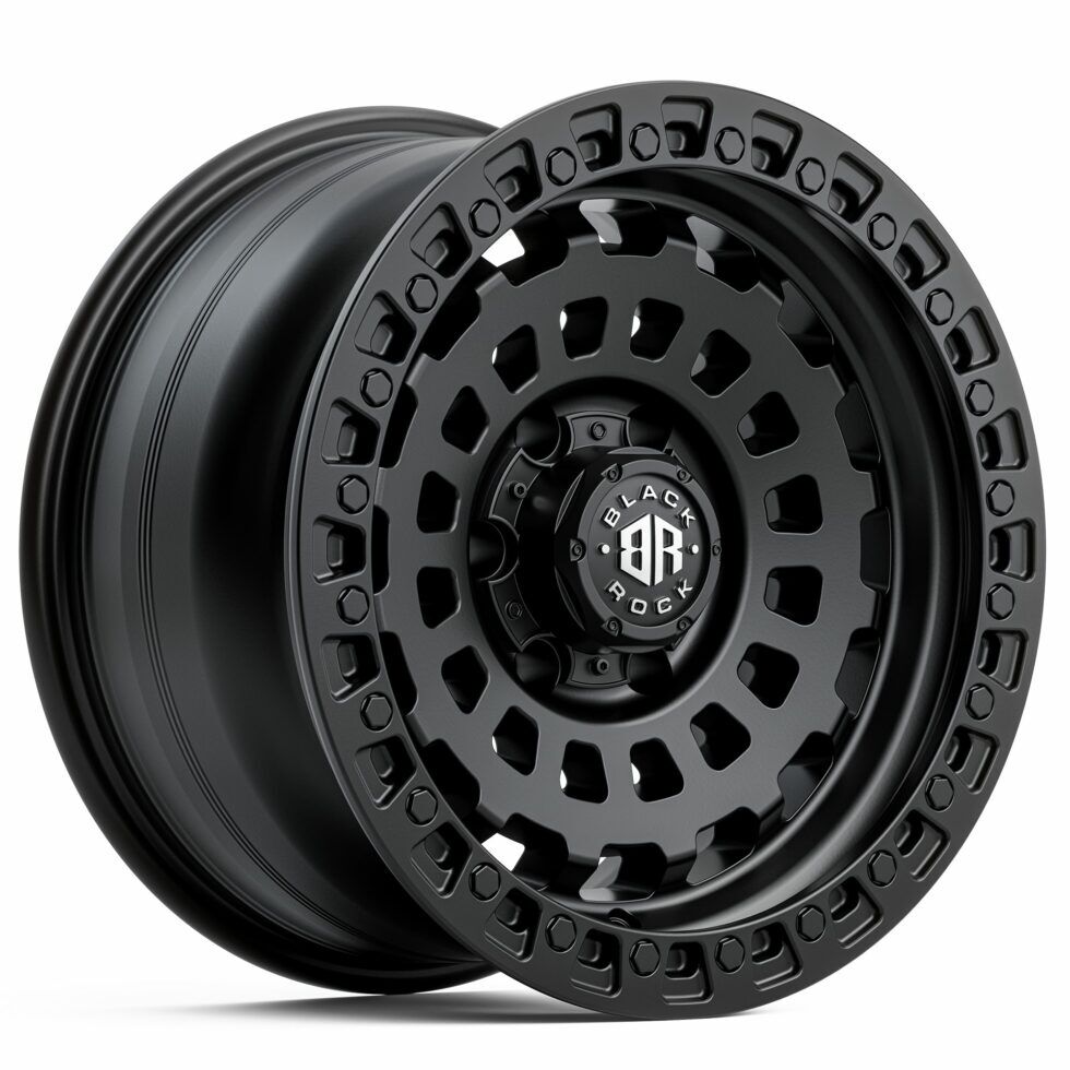 Black Rock HEX Satin Black | 4x4 Wheels By Black Rock Off-Road