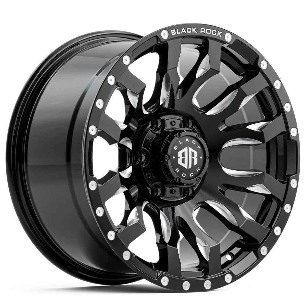THE RAMBLER 22L/44L ブラック Black Rock Rambler Satin Black | 4x4 Rims For Truck And 4WD