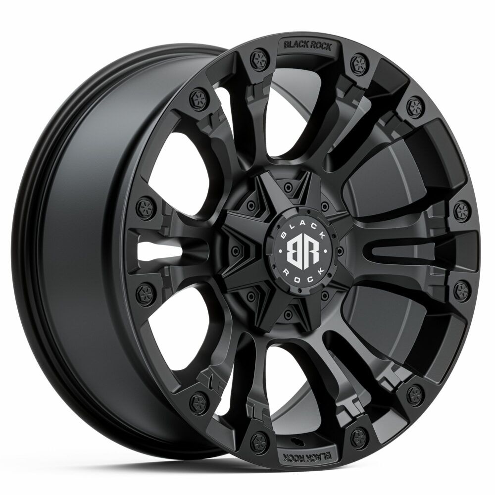 THE RAMBLER 22L/44L ブラック Black Rock Rambler Satin Black Wheel | Black Rock Off-Road Rims