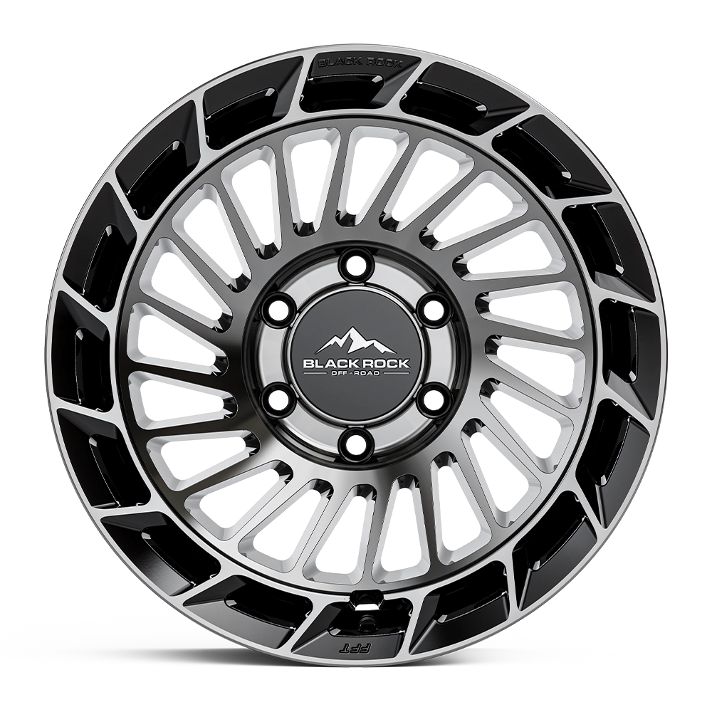 Black Rock FFT01 Gloss Black Tinted - Flow Form Off-Road